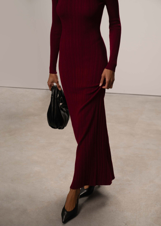 Платье COTY, сангрия