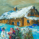 «Дети лепят снеговика»