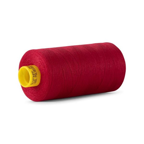 Нитка Gutermann Mara 120 (1000 метров), 1 кат., универсальная | 384 малиновый щербет
