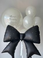 Воздушные шары с бантиком №8635