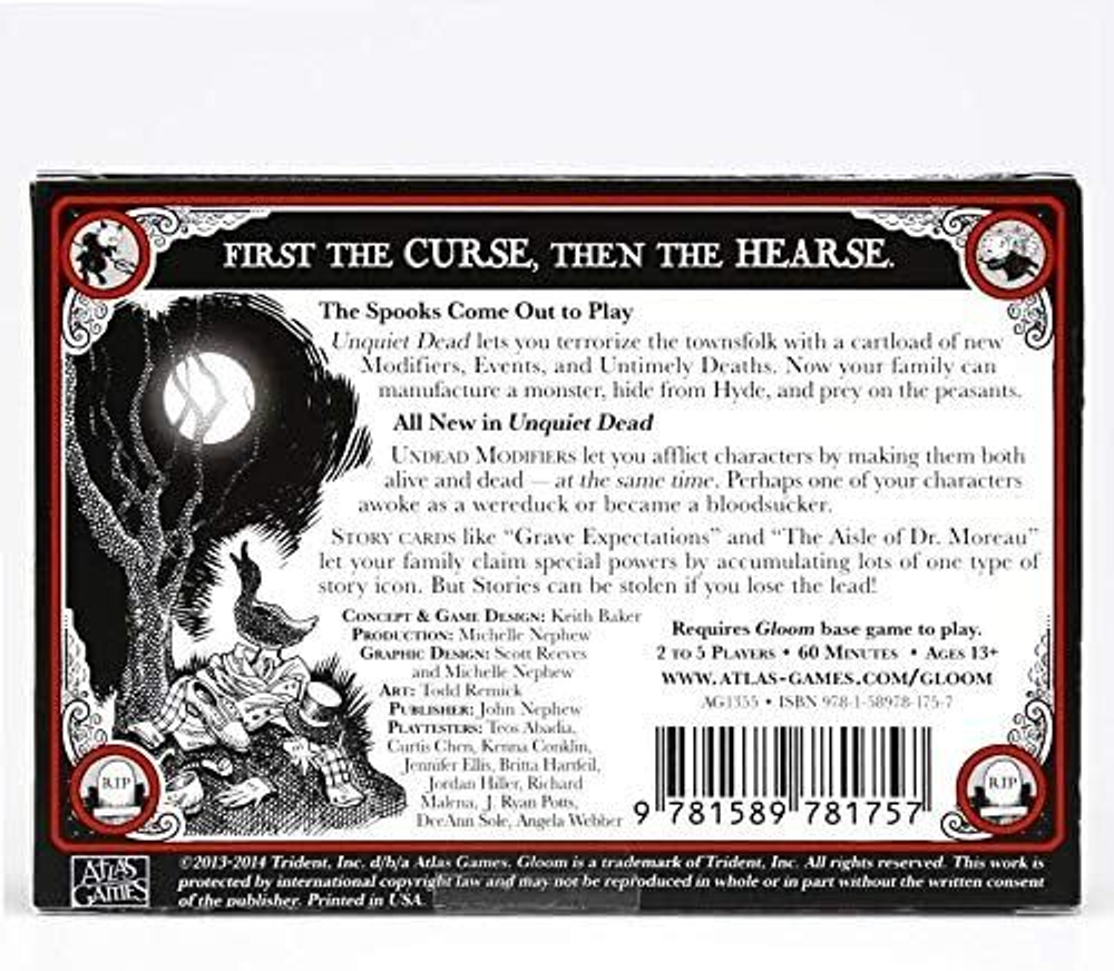 Gloom 2nd Edition: Unquiet Dead