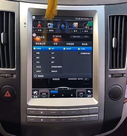 Магнитола для Hyundai ix55 2009-2013 - Carmedia NH-H1001 ("Тесла-Стиль") на Android 9, 6-ТУРБО ядер, 4ГБ-64ГБ