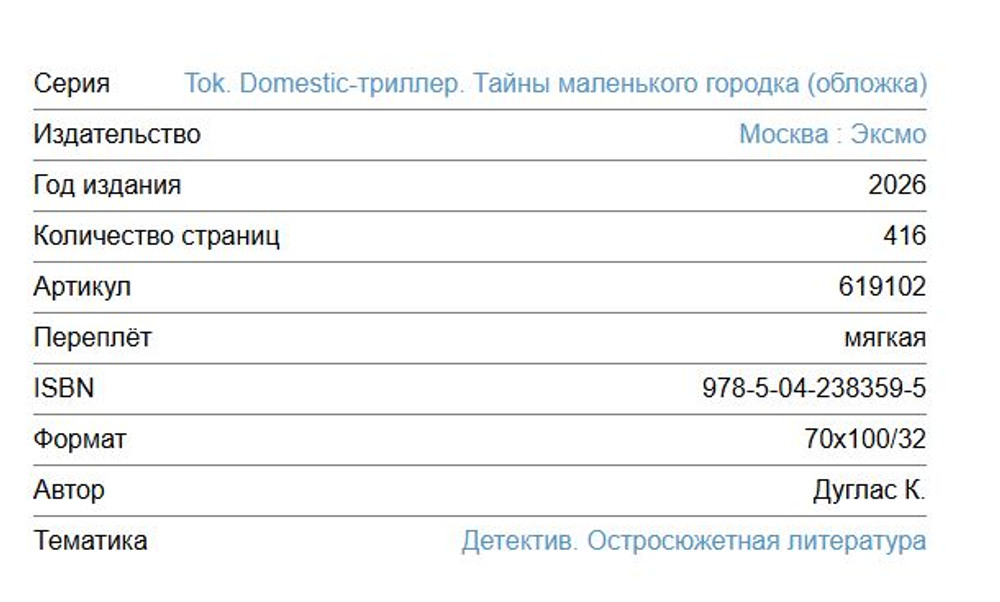 Список новинок 06 апреля 2026