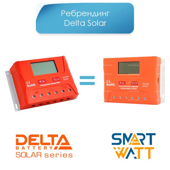 Контроллер заряда SmartWatt PWM 2460, YASHEL Technologies Контроллер заряда SmartWatt PWM 2460, фото №956741479