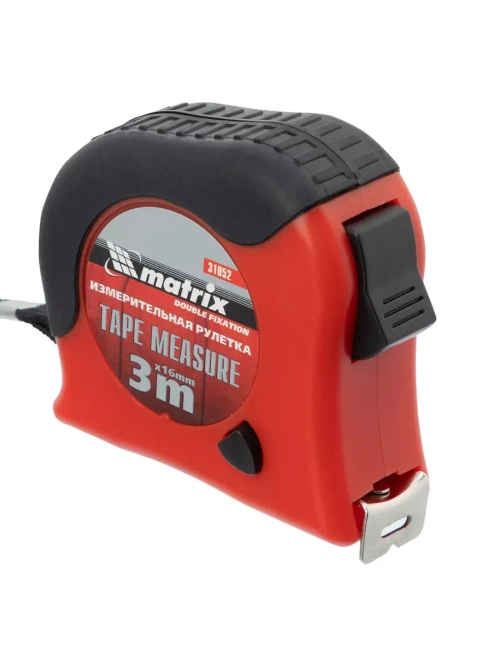 Рулетка Double fixation,3 м х 16 мм