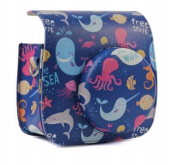 İnstax fotoaparat üzlüyü \ Instant Camera Case Mini 8, 9, 11  Free Spirit