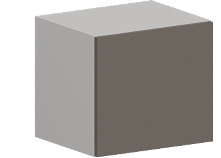 Кухня Модуль ШВГ 400 Белый / Грей Софт