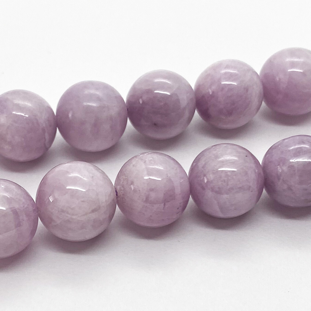 Бусины Кунцит, диаметр 12,8 мм, цена за 1 шт