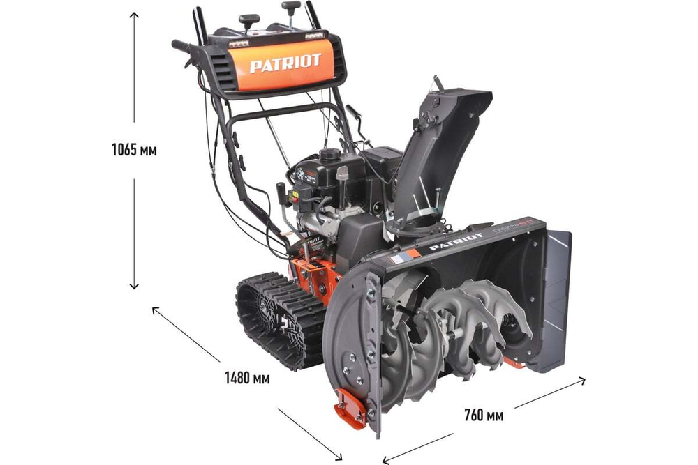 Гусеничный снегоуборщик Patriot Сибирь 85ЕТ