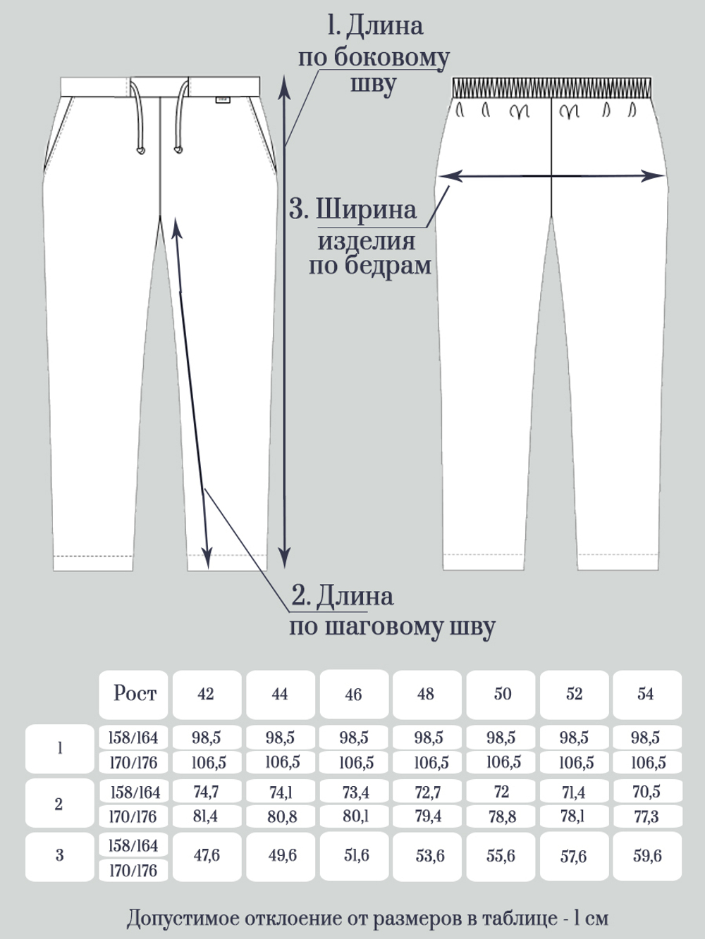Брюки медицинские женские | Б-125 статус премиум