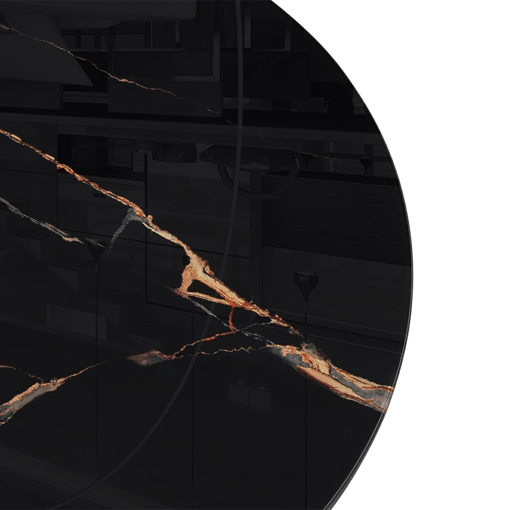 Журнальный стол Woodville Роб D-450 обсидиан, черный