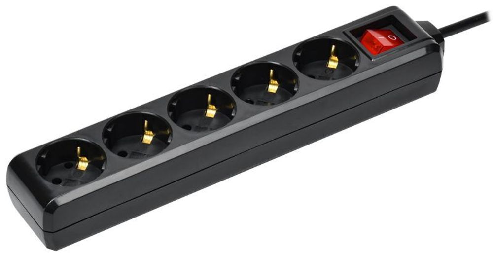 Удлинитель 5х3м с заземл. 16А IP20 У05К 250В ПВС 3х1 черн. IEK WYP10-16-05-03-ZK-K02 Удлинитель 5х3м с заземл. 16А IP20 У05К 250В ПВС 3х1 черн. IEK WYP10-16-05-03-ZK-K02