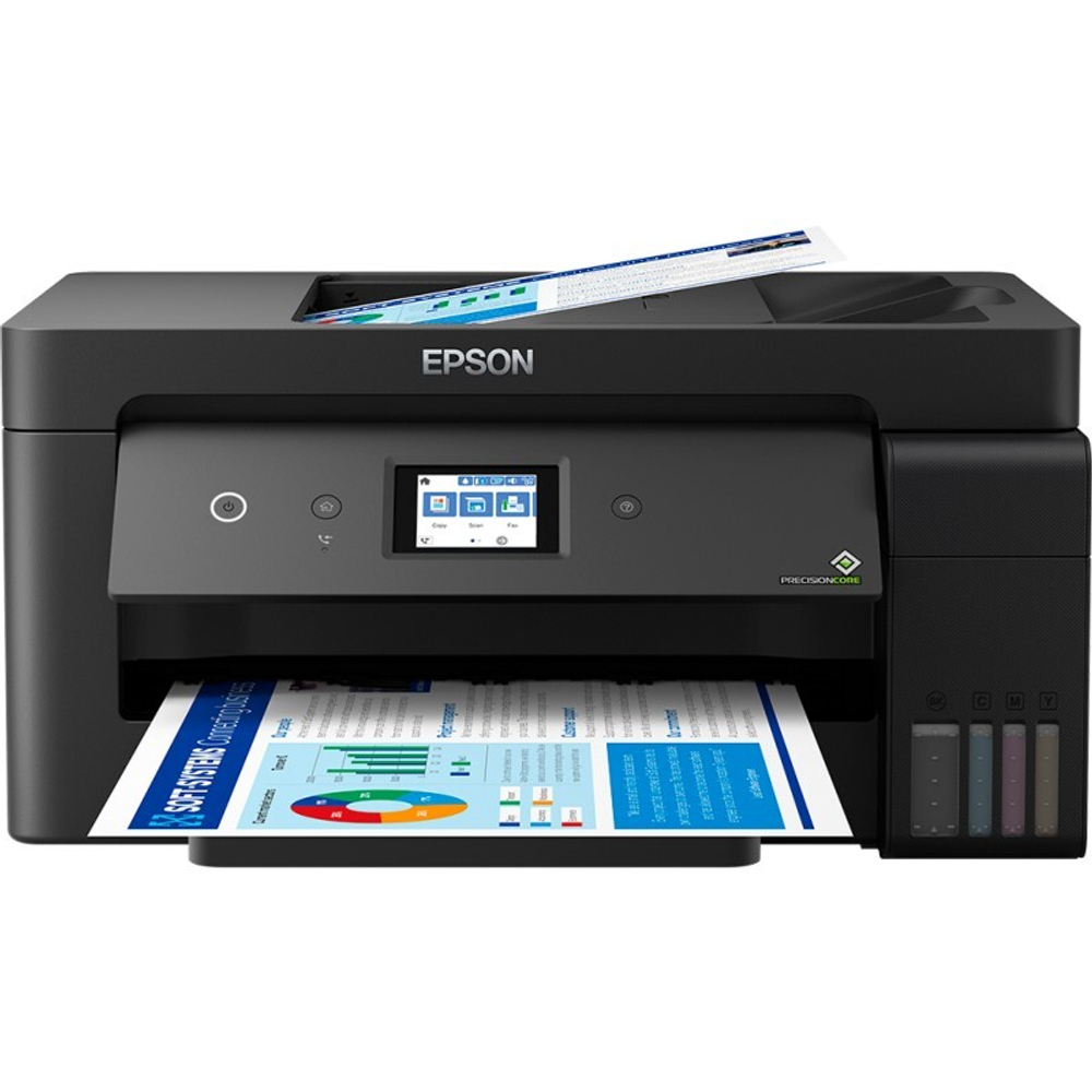МФУ Epson L14150, А3, 4 цв., 38 стр./мин, WiFi, цветной