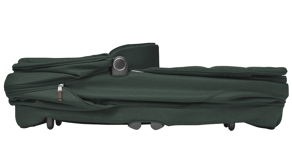 Коляска детская Maxi-Cosi Oxford Plus 3 в 1 с автокреслом CabrioFix Essential black 1978403110 Twillic Green/Зеленый