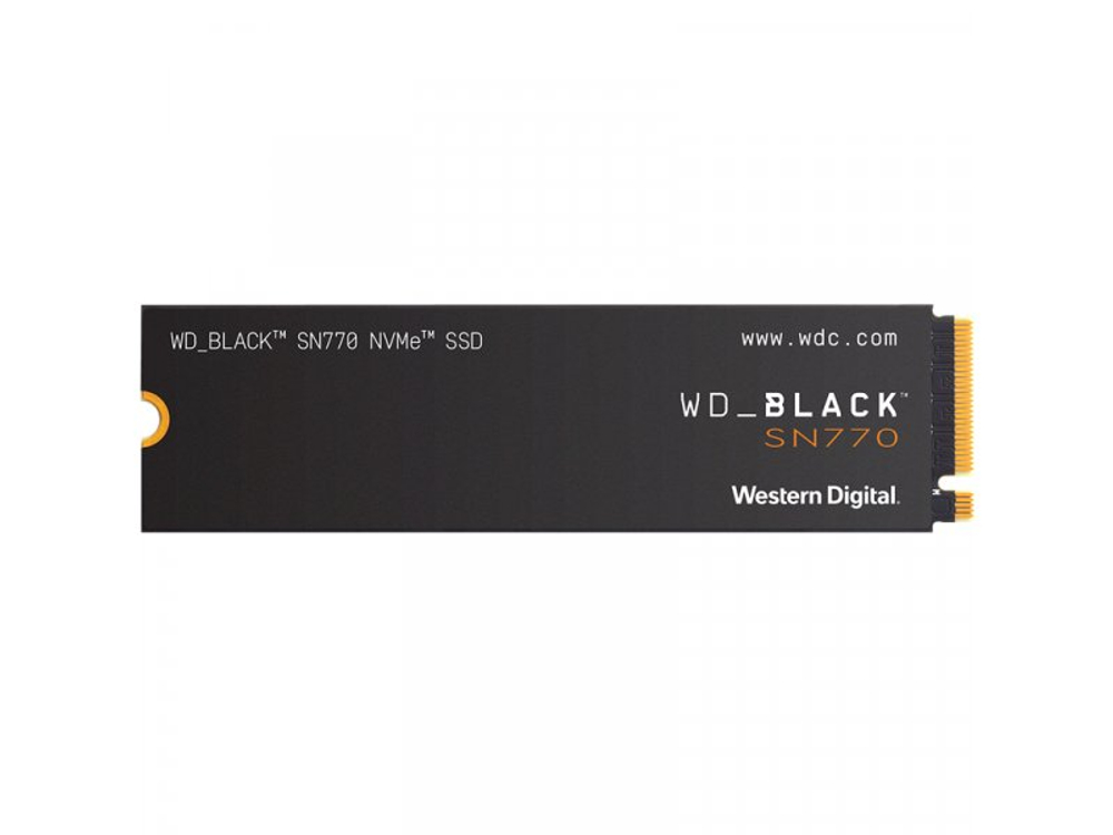 SSD накопитель Western Digital WD Black SN770 500ГБ, M.2 2280, PCIe 4.0 x4, NVMe [WDS500G3X0E]