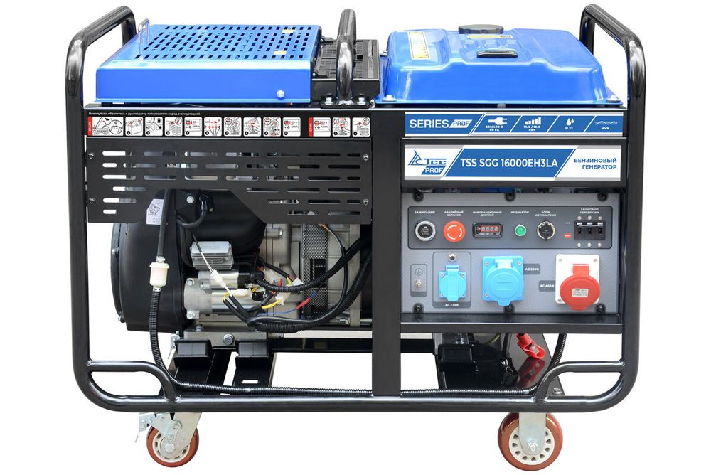 Генератор трехфазный TSS SGG 16000EH3LA - [15 кВт / 28.5 А] с АВР
