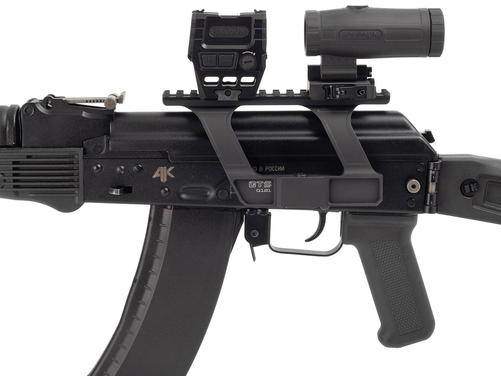 Кронштейн GTS Q.121 боковой небыстросъёмный Picatinny для АК/Сайга