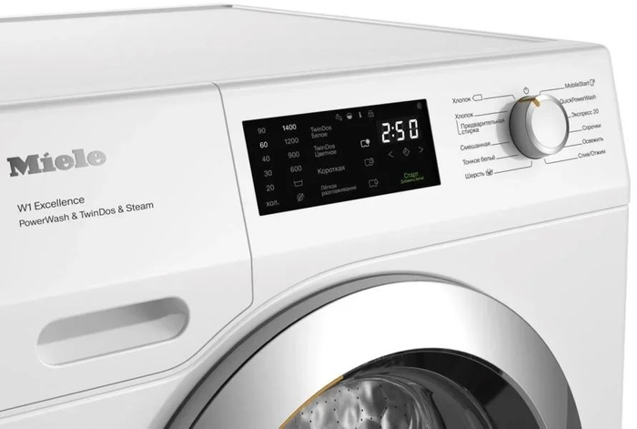 Стиральная машина Miele WEG895WCS Chrome Edition