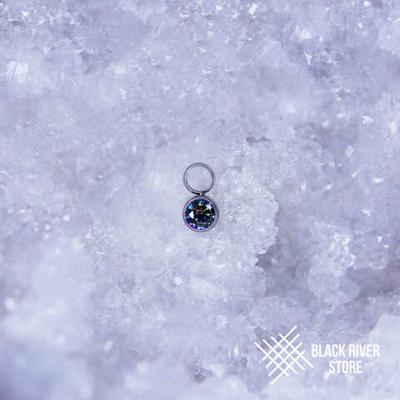 Pendant HM Round Mystic Topaz