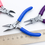 Набор базовых инструментов (тонкогубцы, круглогубцы, бокорезы), размер 80 мм (МИНИ), цена за набор из 3 шт