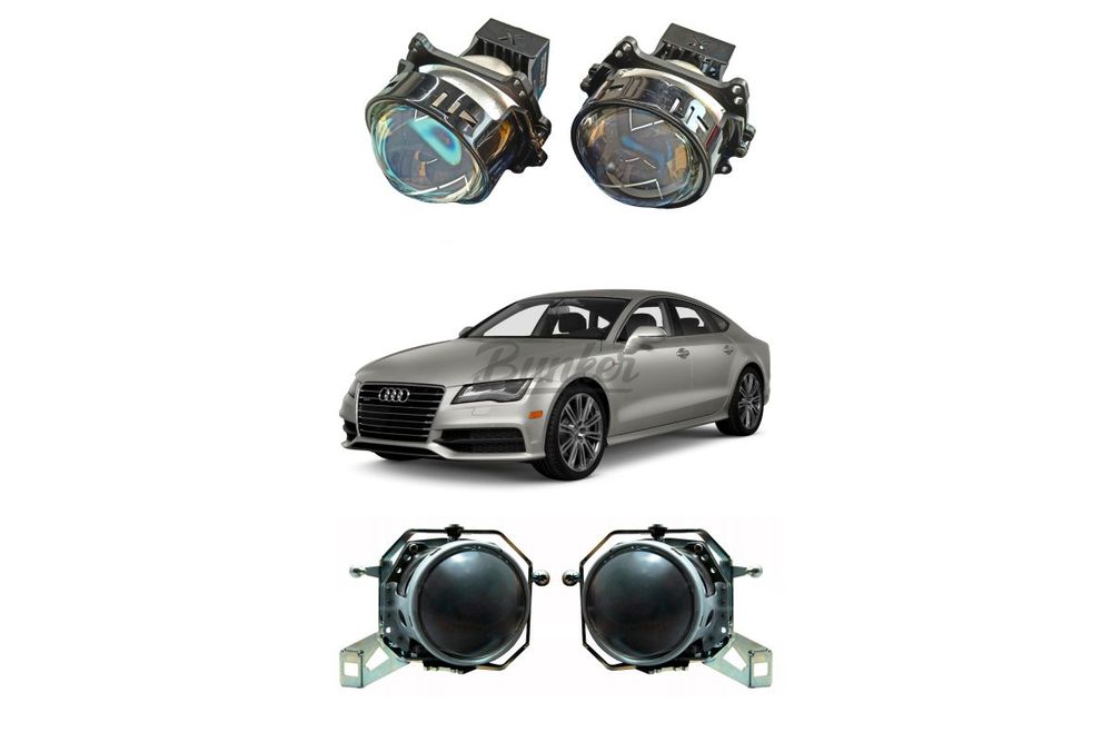 Комплект для замены штатных линз Audi A7 4G 2010-2014 AFS