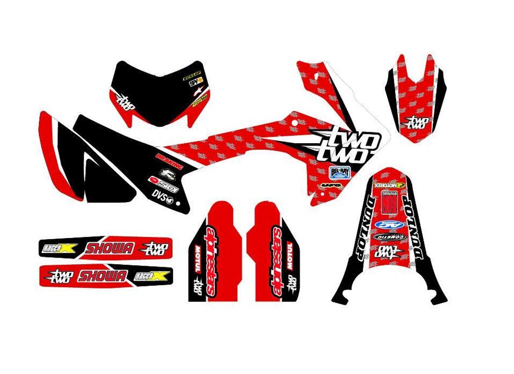 Graphic decal set, Sticker kit, for Honda CRF250L-M 2012-2020