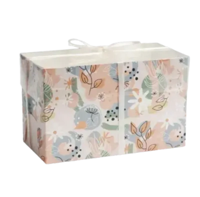 Коробка для 2 капкейков «Осенняя», 16 × 8 × 10 см