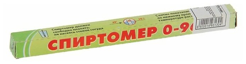 Спиртомер бытовой 14 диап. 0-96С