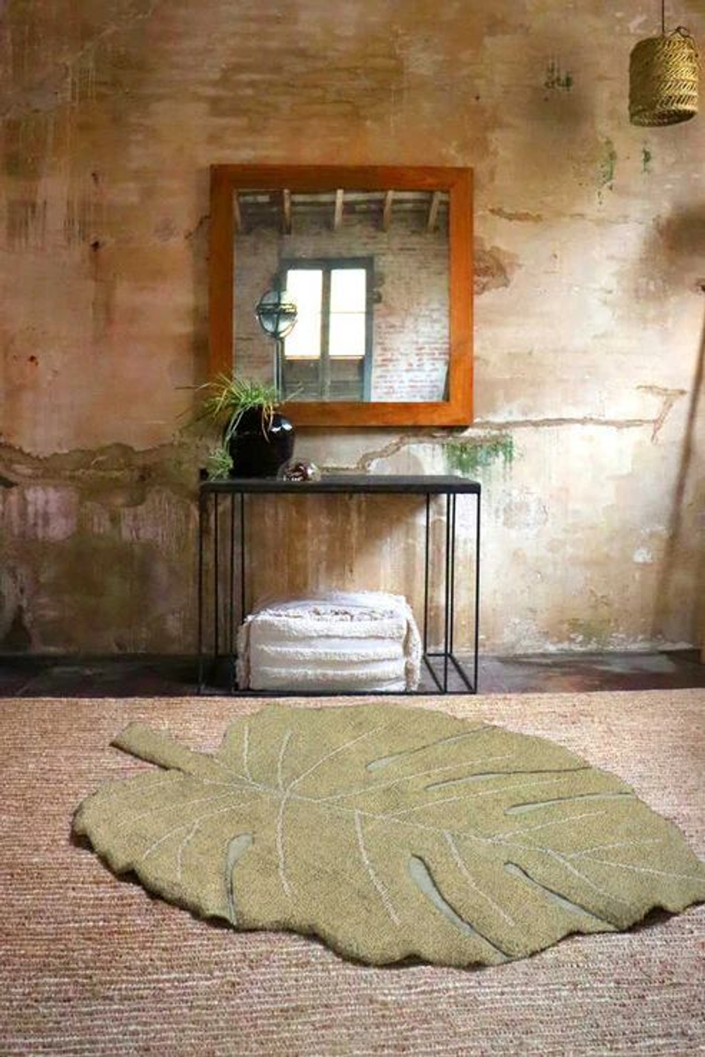 Ковер Lorena Canals Monstera Olive XL (200 x 300 см)