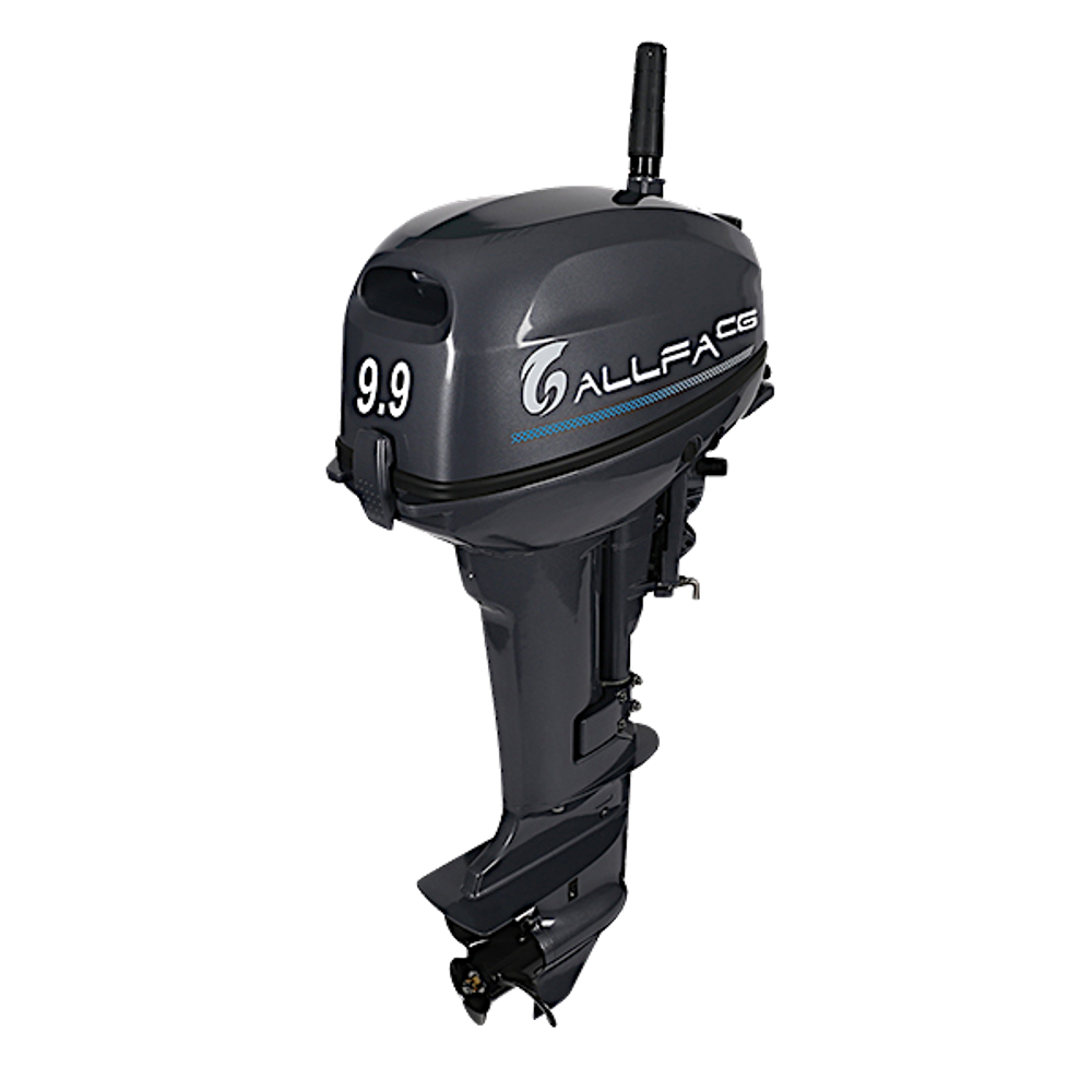 Лодочный мотор ALLFA CG T9.9(20)MAX FWS-B с румпелем