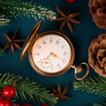 Золотые карманные часы