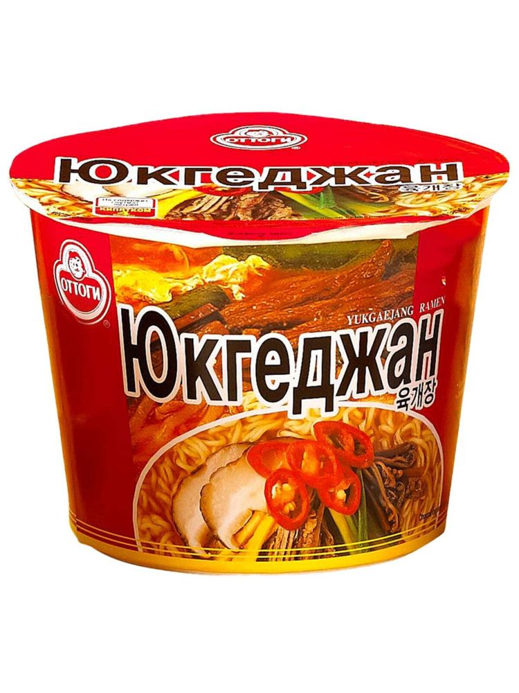 Лапша Юкгеджан Ottogi Yukgaejang 110 г