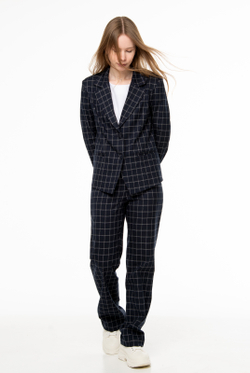 Жакет женский 4547зпа, клетка #406Ки044547зпа