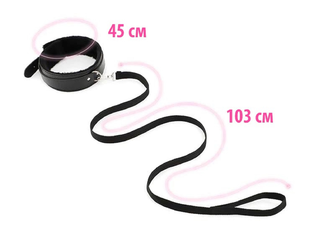 Набор аксессуаров БДСМ Veritas 10 предметов черный