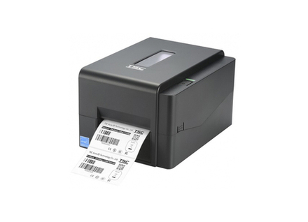 Принтер этикеток TSC TE200 серый (в комплекте с риббоном) 99-065A101-R0LF05