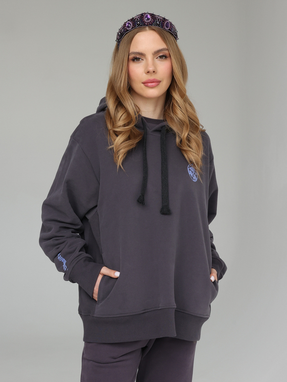 ХУДИ МАТРЁШКА БАНТ ГРАФИТ