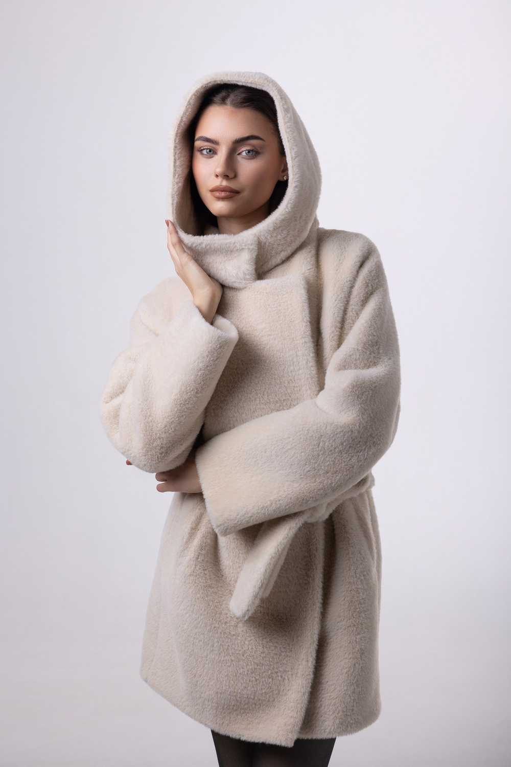 Пальто с капюшоном