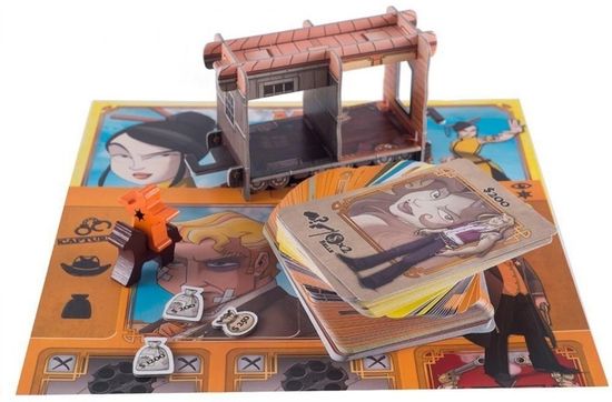 Настольная игра Кольт Экспресс: Шериф и Заключенные Дополнение (локализация)