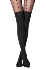 CONTE HEARTS Колготки женские с имитацией гольфинов