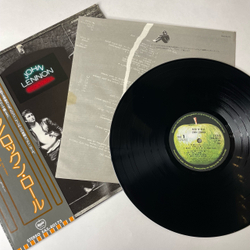 Винтажная виниловая пластинка LP John Lennon Rock N Roll (Япония 1975) (Оби)