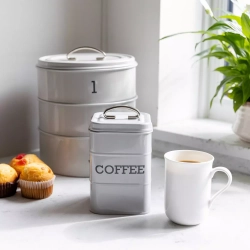 Kitchen Craft - Контейнер Living Nostalgia 17х11см Кофейно-серый / артикул   LNCOFFEEGRY  / GTIN 5028250547040