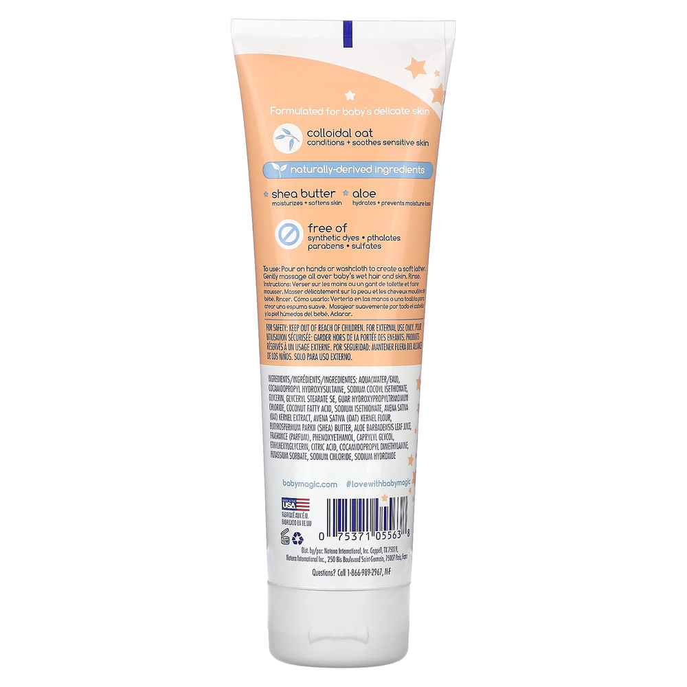 Baby Magic, Delicate Wash, цветы миндаля, 254 мл (8,6 жидк. унц.)