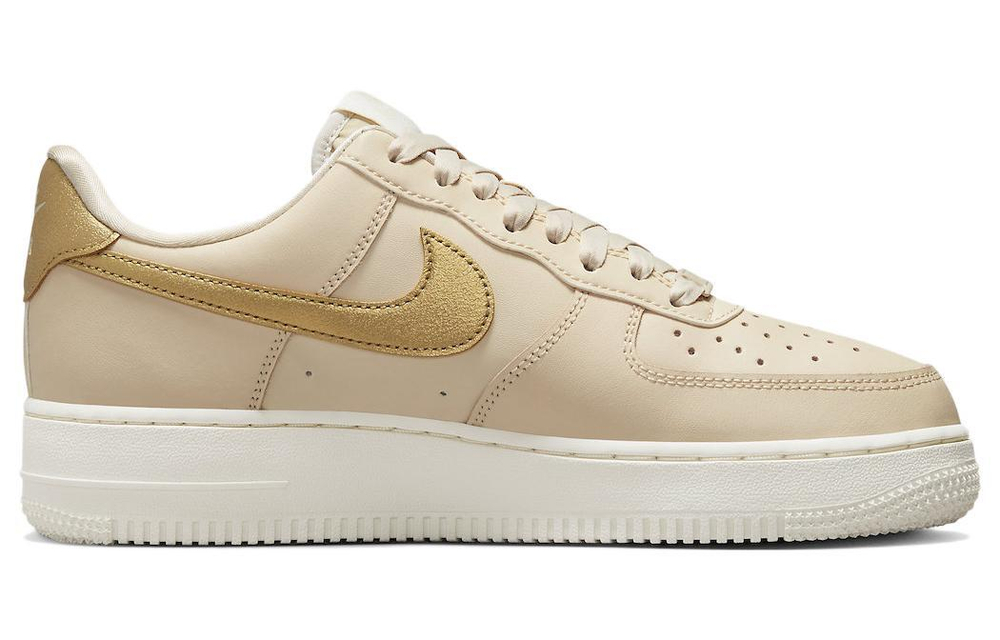 Кроссовки Nike Air Force 1 Low "Gold Swoosh" (Женская размерная сетка)
