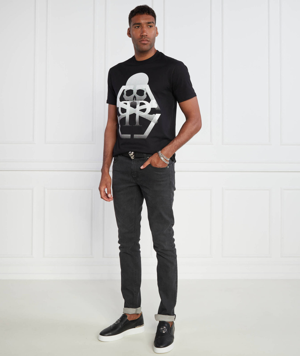 Футболка Philipp Plein - черный(MTK6399 PJY002N)