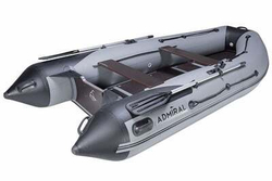 Лодка ПВХ АДМИРАЛ 360 SPORT + 2х-тактный лодочный мотор HDX R SERIES T 9.9 BMS