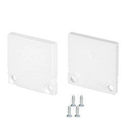 Заглушка SL-SLIM20-H20 WHITE глухая  (Arlight, Пластик) 047636