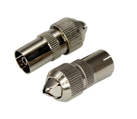 РАЗЪЁМ гнездо TV без пайки Металл