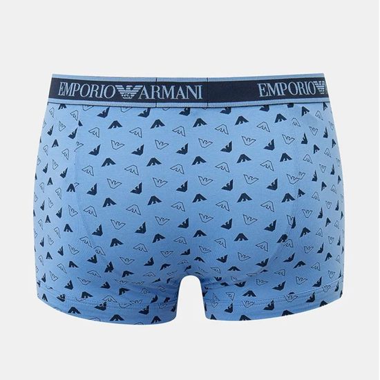 Набор мужских трусов хипсов 3в1 (синий, темно-синий, голубой) Emporio Armani 112130_4F717 75336