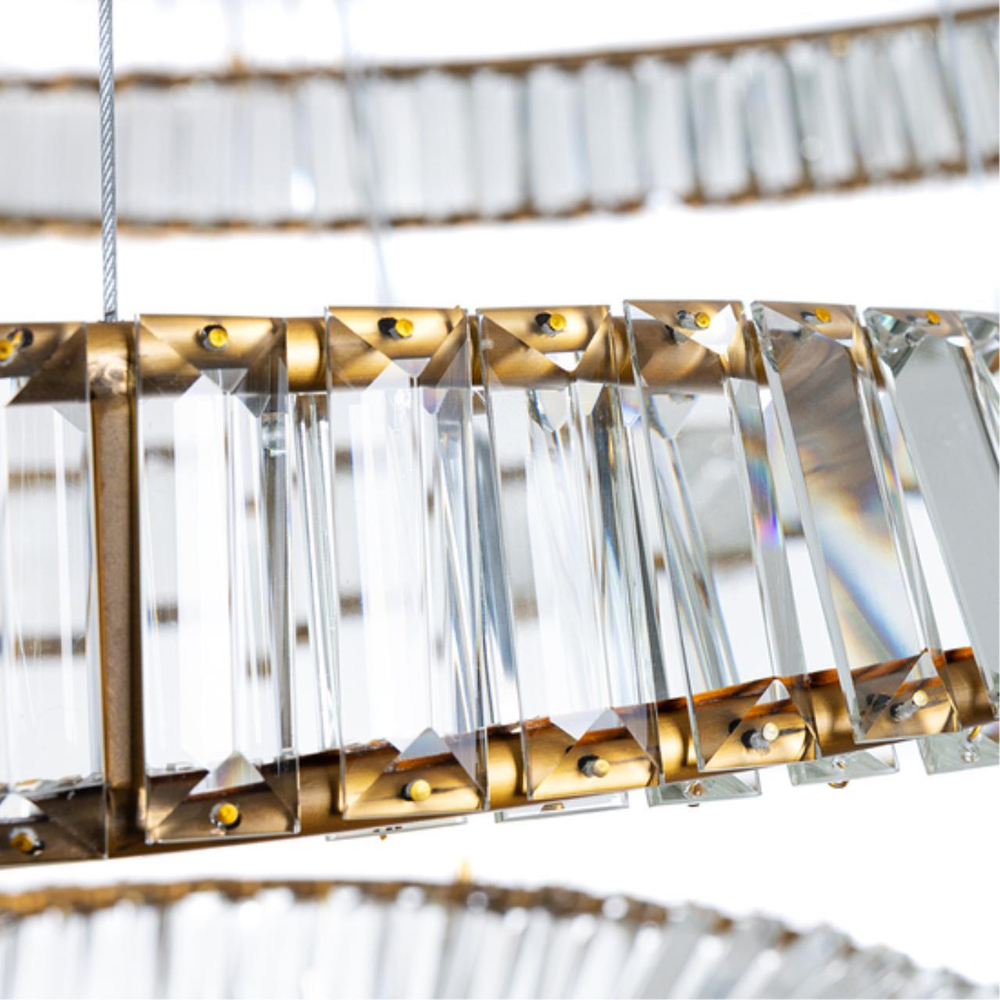 Подвесная светодиодная люстра Divinare MILLIE 1136/17 SP-140