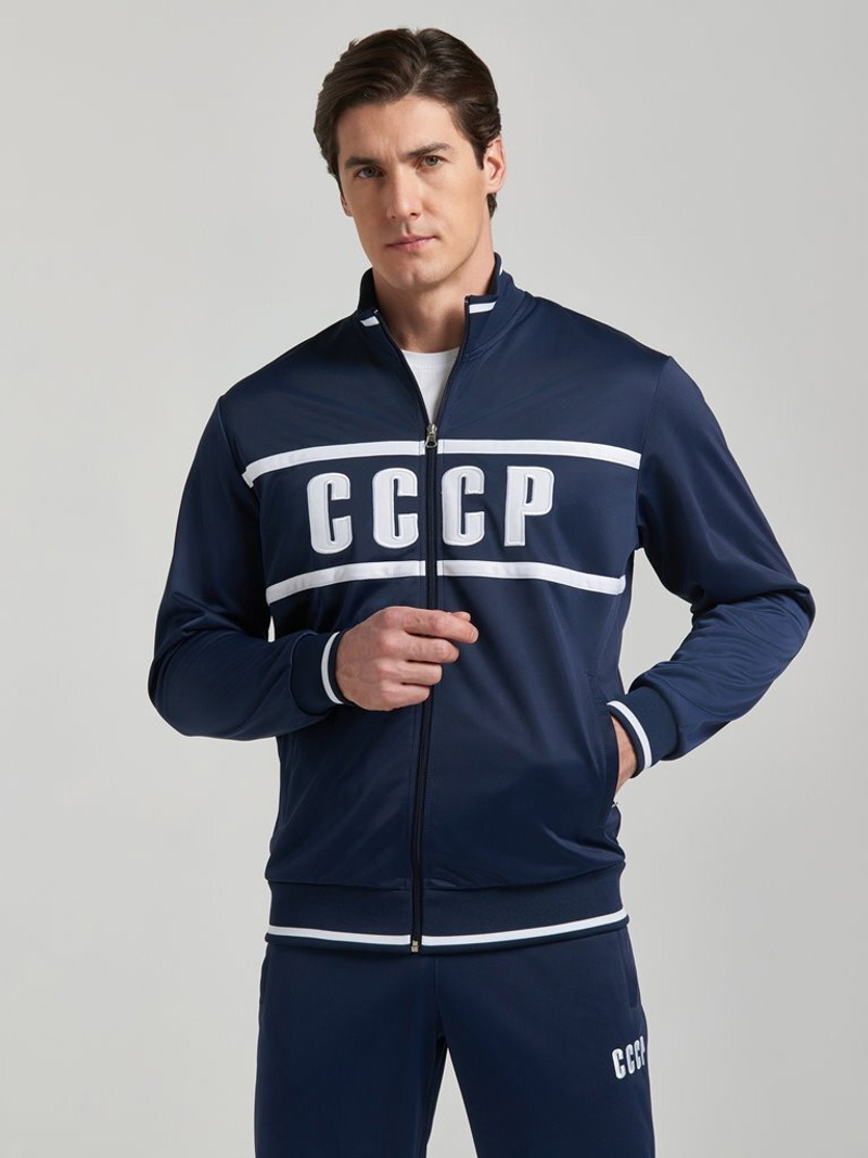 Спортивный костюм мужской СССР 10M-RT-1736 синий
